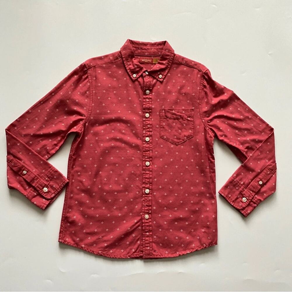 Red Camel Boy’s  Casual Long Sleeve Button Down Shirt